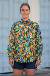 Women's The Big Smoke Full Button Work Shirt