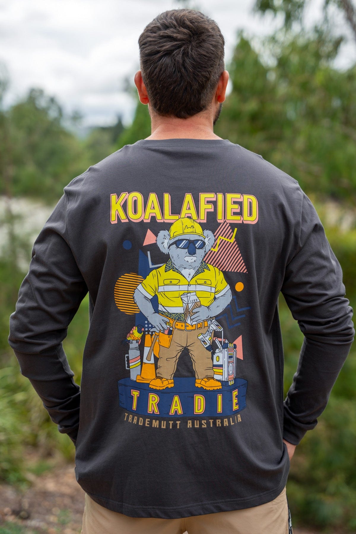 TradeMutt Workshirt Aerobics OzStyle Long Sleeve Tee Aerobics OzStyle Long Sleeve Tee