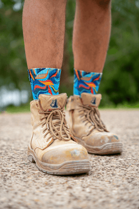 TradeMutt Footwear Sock Block - Core 3 Pack Everyday Crew Sock - 3 Pack | TradeMutt Accessories 