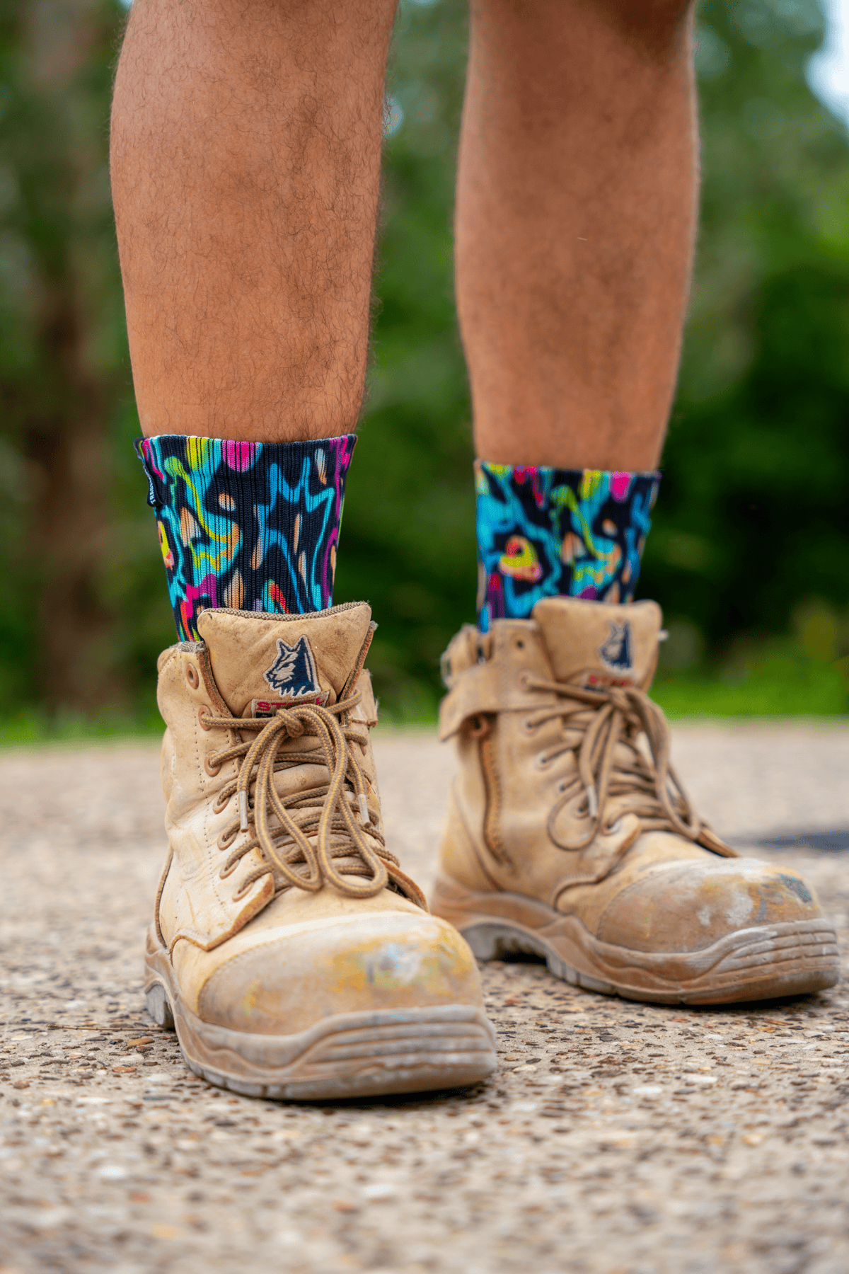 TradeMutt Footwear Sock Block - Core 3 Pack Everyday Crew Sock - 3 Pack | TradeMutt Accessories 