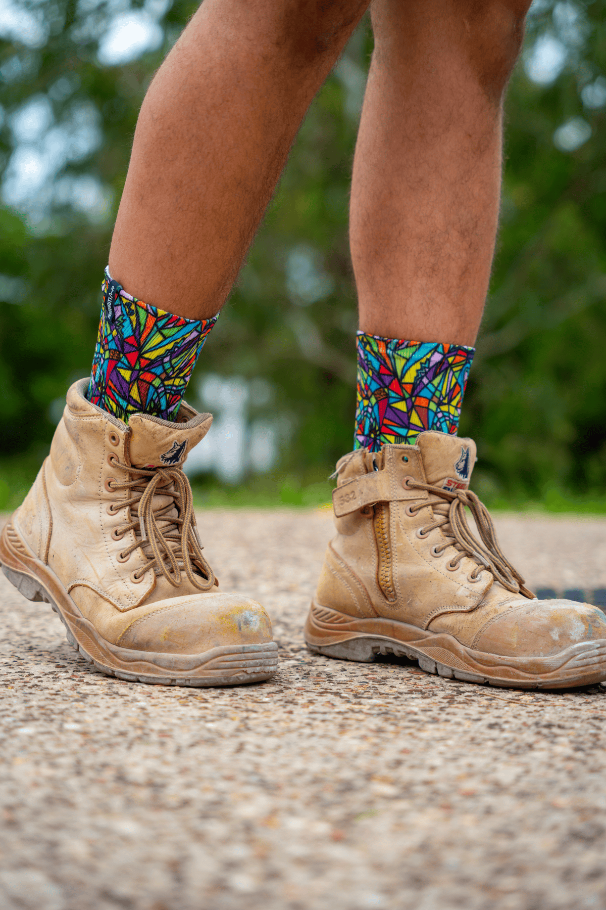 TradeMutt Footwear Sock Block - Core 3 Pack Everyday Crew Sock - 3 Pack | TradeMutt Accessories 