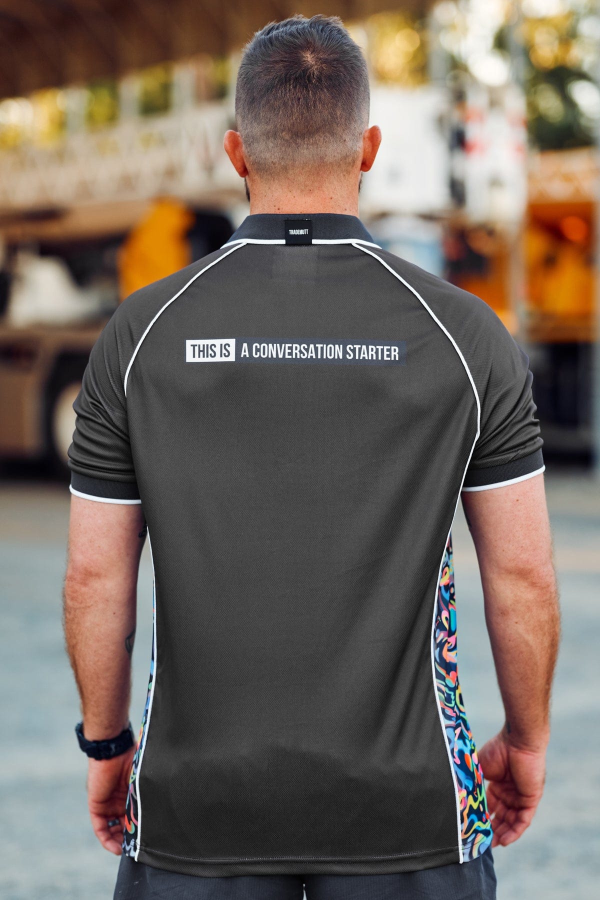 TradeMutt Polo Unisex Charcoal Pearler Polo Unisex RPET Pearler Charcoal Polo | TradeMutt Workshirts