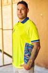 TradeMutt Polo Unisex Yellow Snazzy Polo Unisex RPET Snazzy Yellow Polo | TradeMutt Workshirts