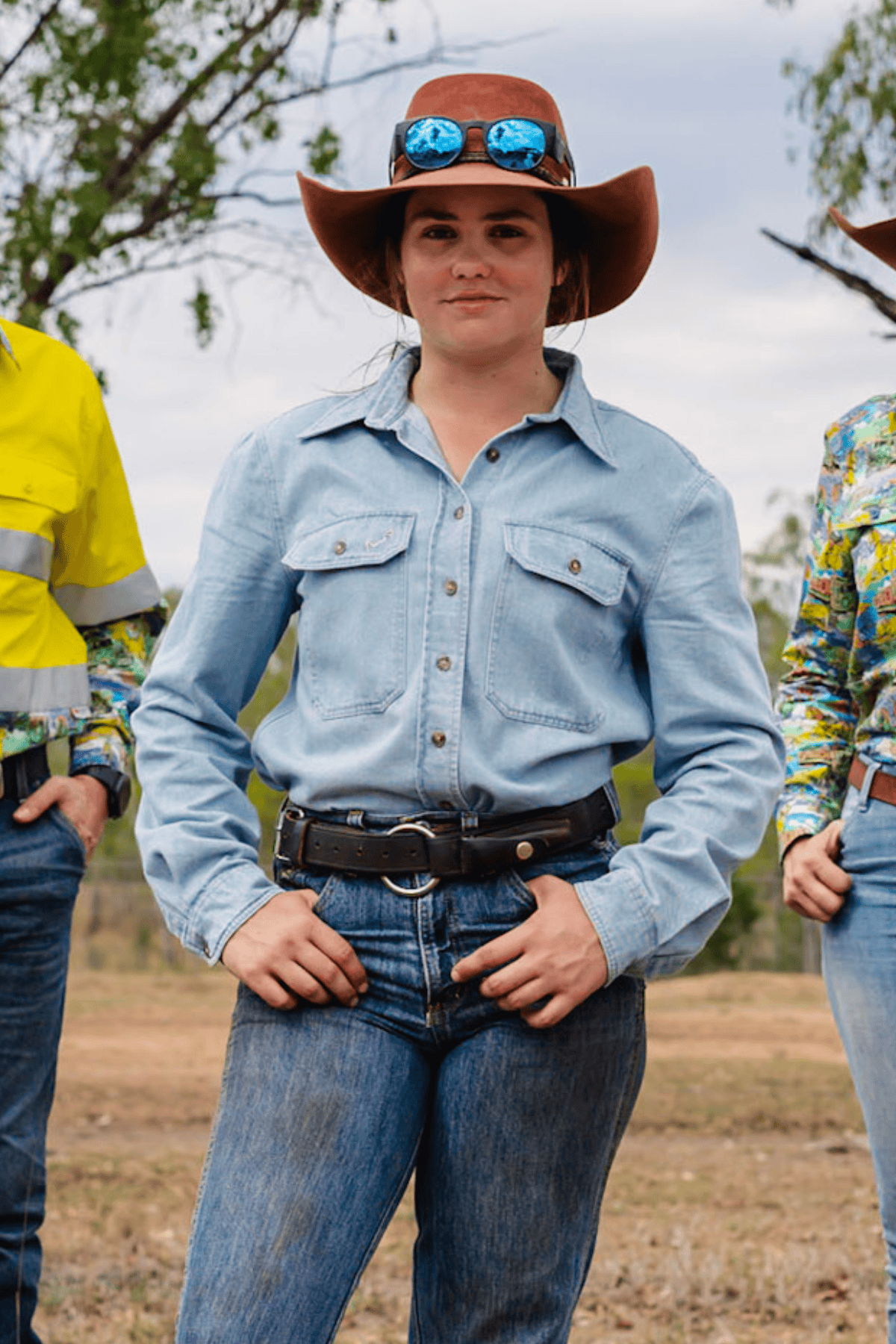 Women's Cracka' Dawn Denim Work Shirt