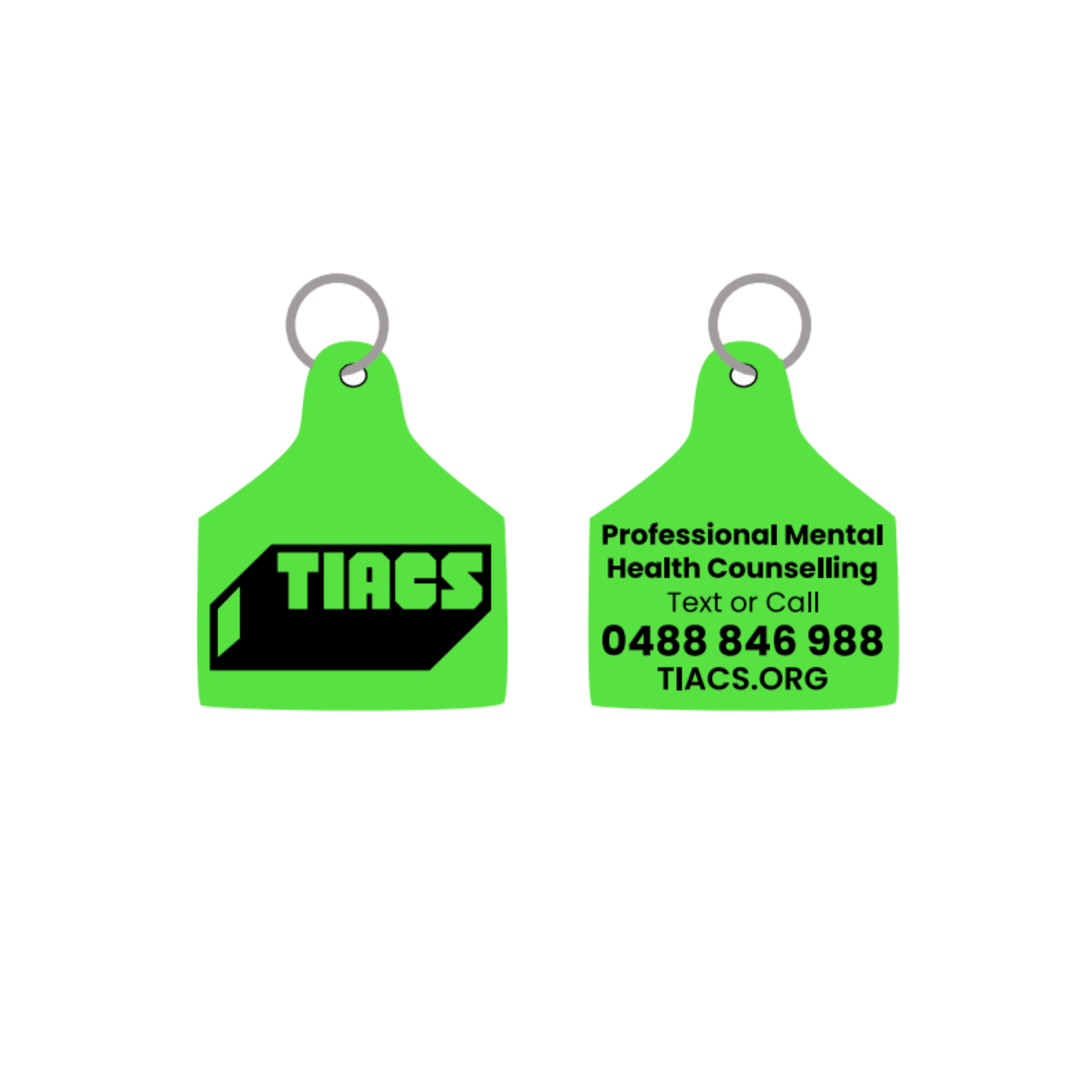 TradeMutt 50 Pack - Cattle Tag Keyrings 50 Pack - Cattle Tag Keyrings 22599