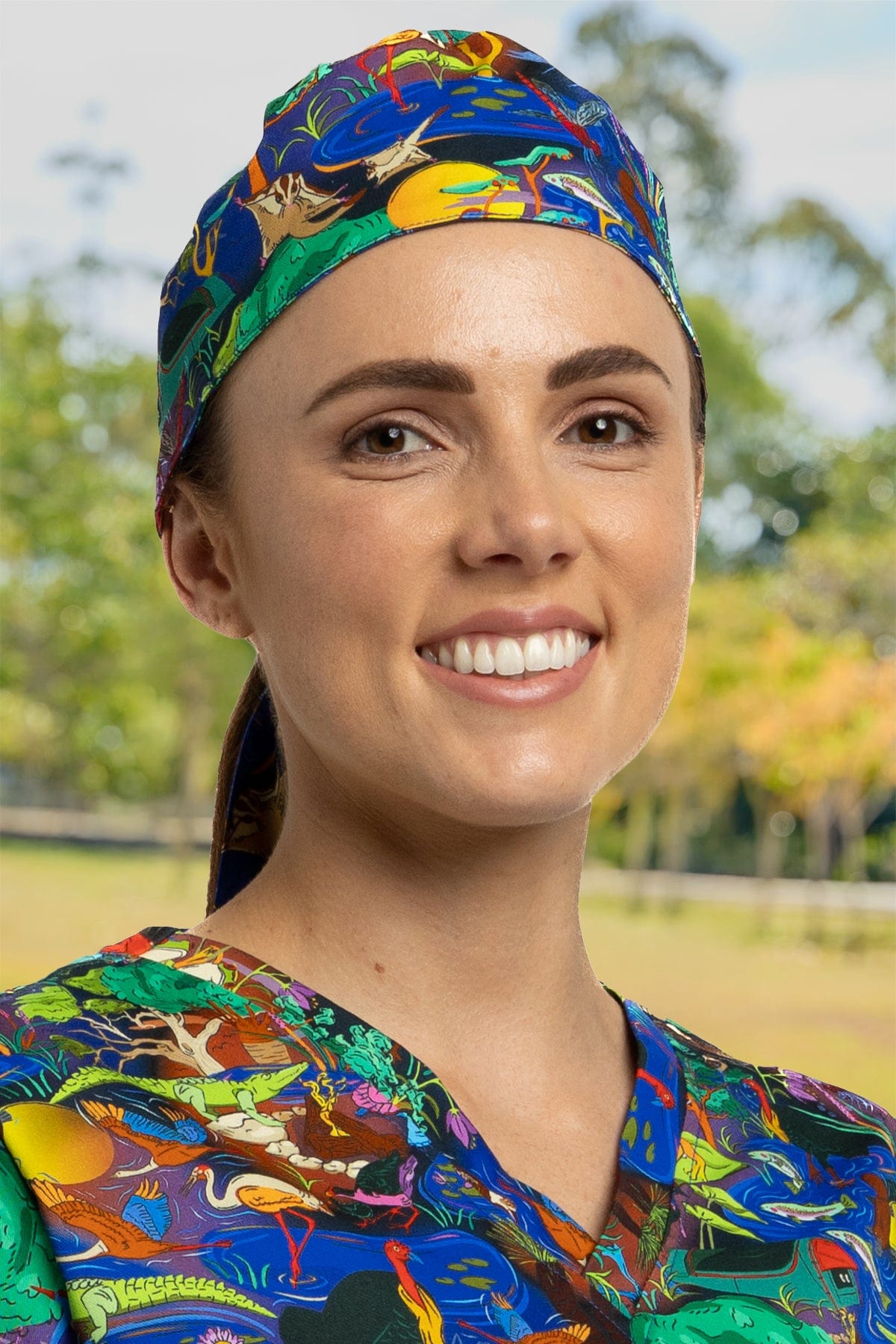 TradeMutt Scrubs Water You Looking At Scrub Cap Water You Looking At Scrub Cap | TradeMutt Workwear 22290