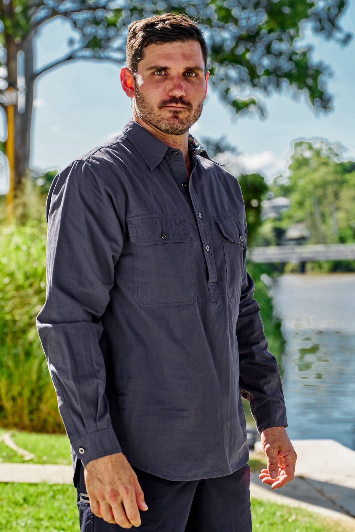 Men's Wattle It Bee Undercover Mutter Workshirt