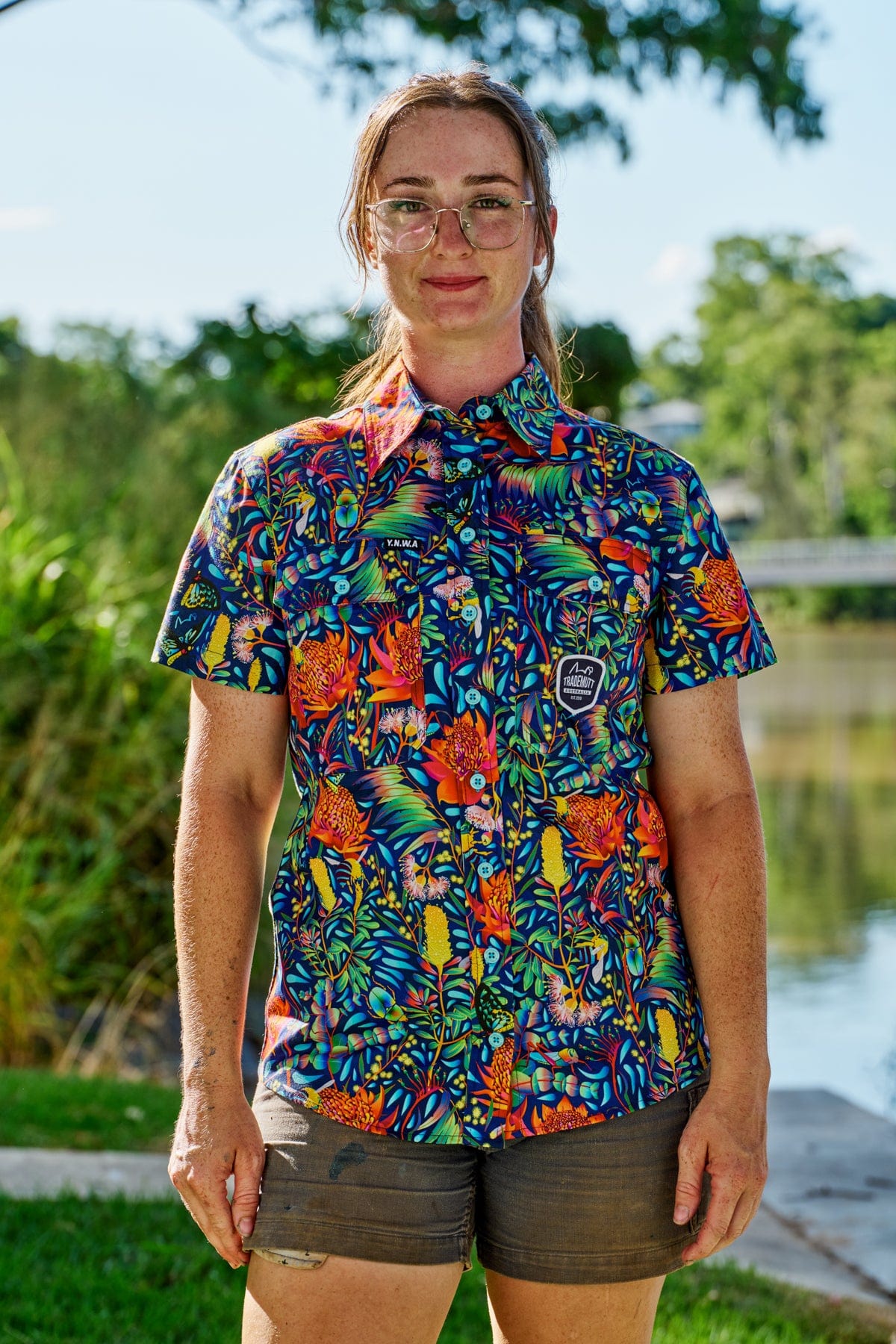 Women's Wattle It Bee Short Sleeve Workshirt