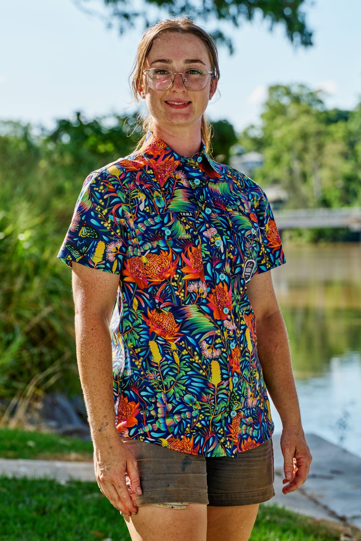 Women's Wattle It Bee Short Sleeve Workshirt