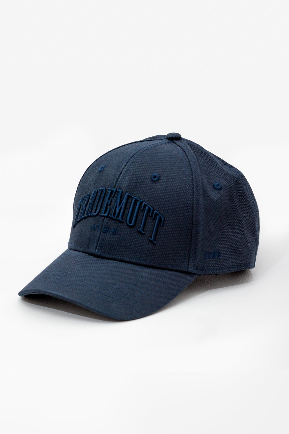 Navy Embroidered Cap