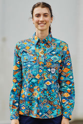 Women's The Battler Full Button Work Shirt