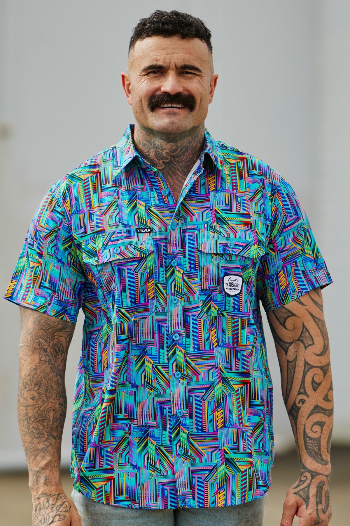 Men's The Trooper Short Sleeve Work Shirt