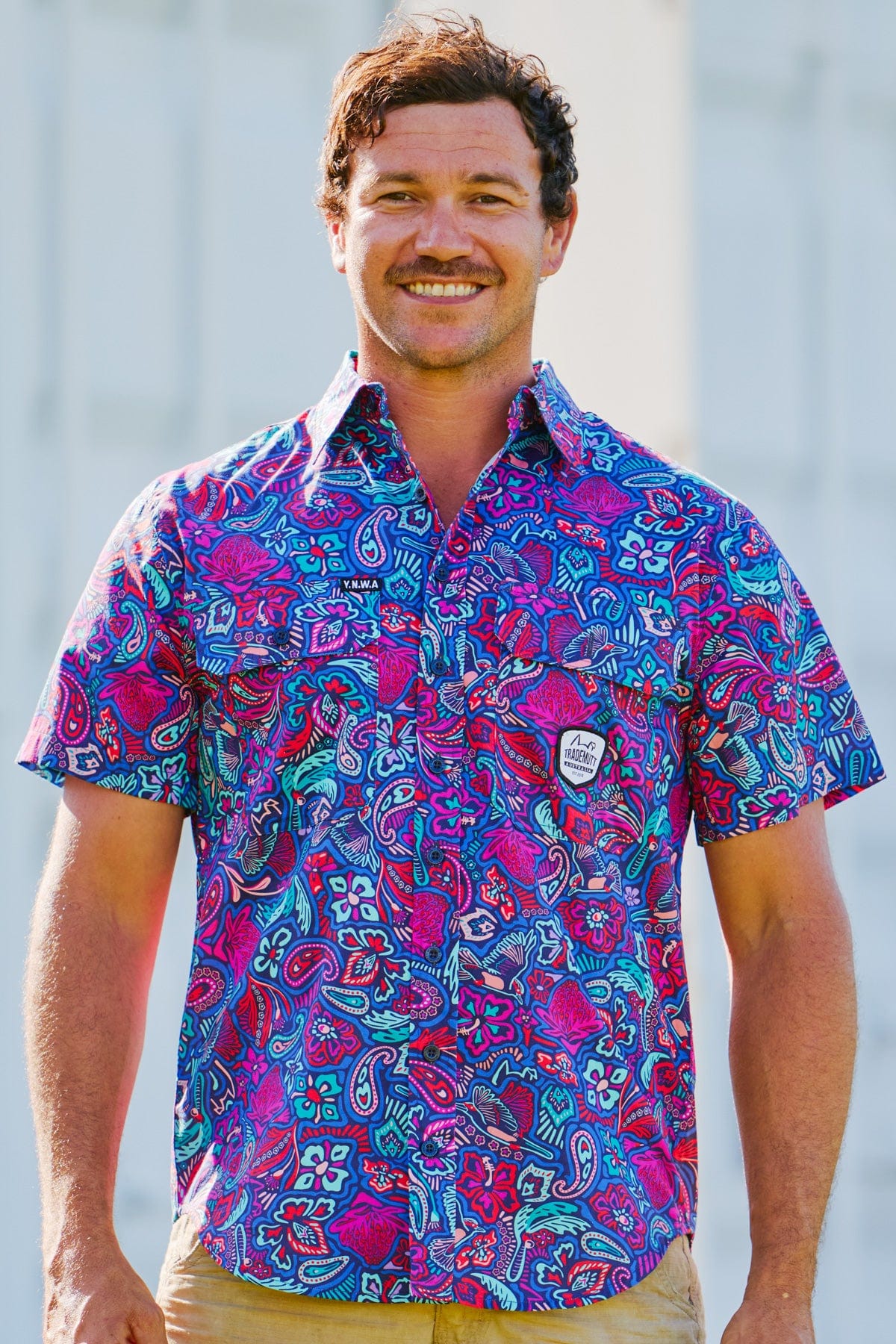 Men's The Larrikin Short Sleeve Work Shirt