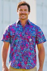 Men's The Larrikin Short Sleeve Work Shirt