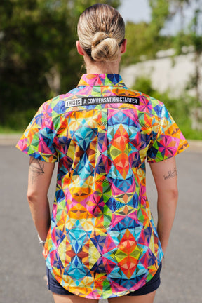 TradeMutt Workshirt Women's Fractal Short Sleeve Workshirt Women's Fractal Short Sleeve Workshirt | TradeMutt Workshirts