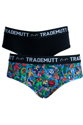 TradeMutt Undies Women's Wrap It Up Undies - 2 Pack Women's Wrap It Up Undies 2 Pack | TradeMutt