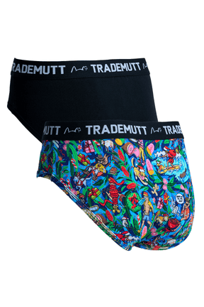 TradeMutt Undies Women's Wrap It Up Undies - 2 Pack Women's Wrap It Up Undies 2 Pack | TradeMutt