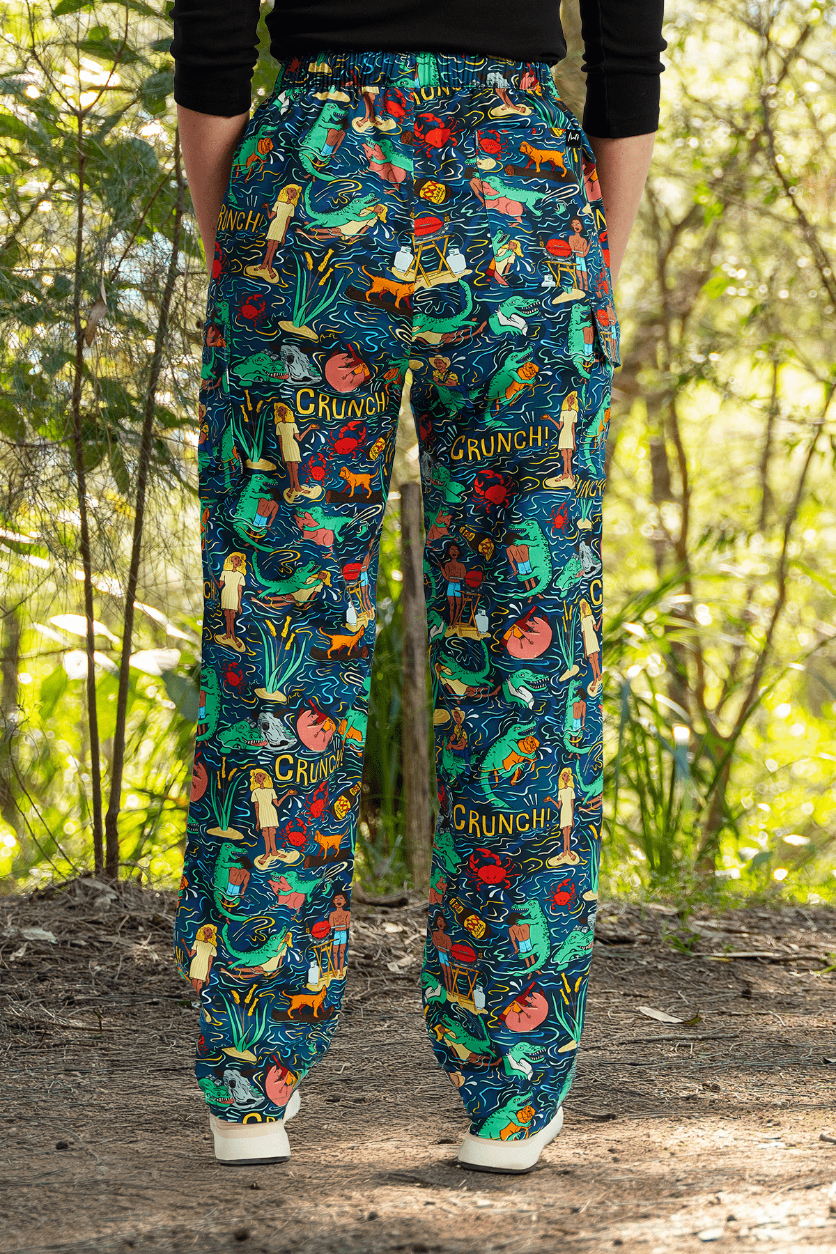 TradeMutt Scrubs Unisex Stop Croc & Roll Scrub Pants Unisex Stop Croc & Roll Scrubs Pant | TradeMutt Work Shirts