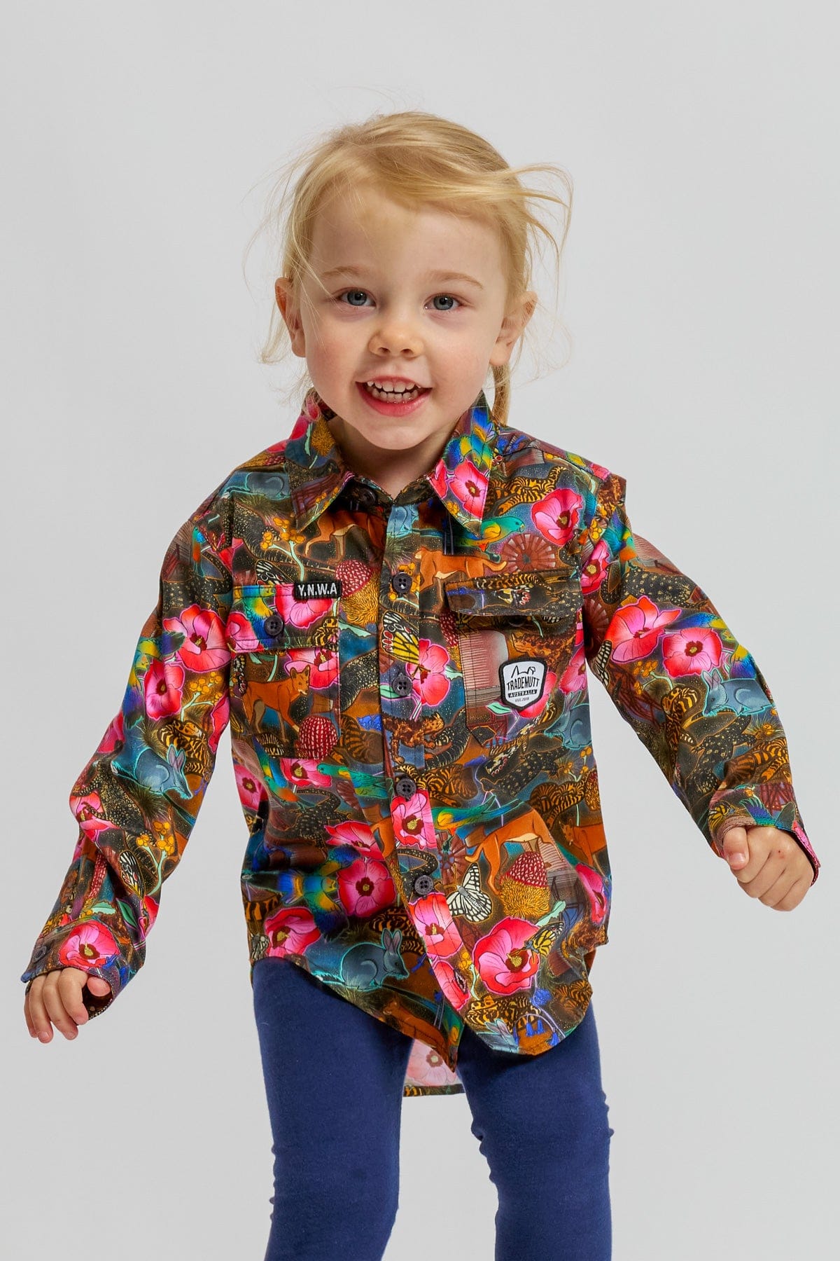 TradeMutt Kids Kids Goanna Getcha Work Shirt Kids Goanna Getcha Work Shirt