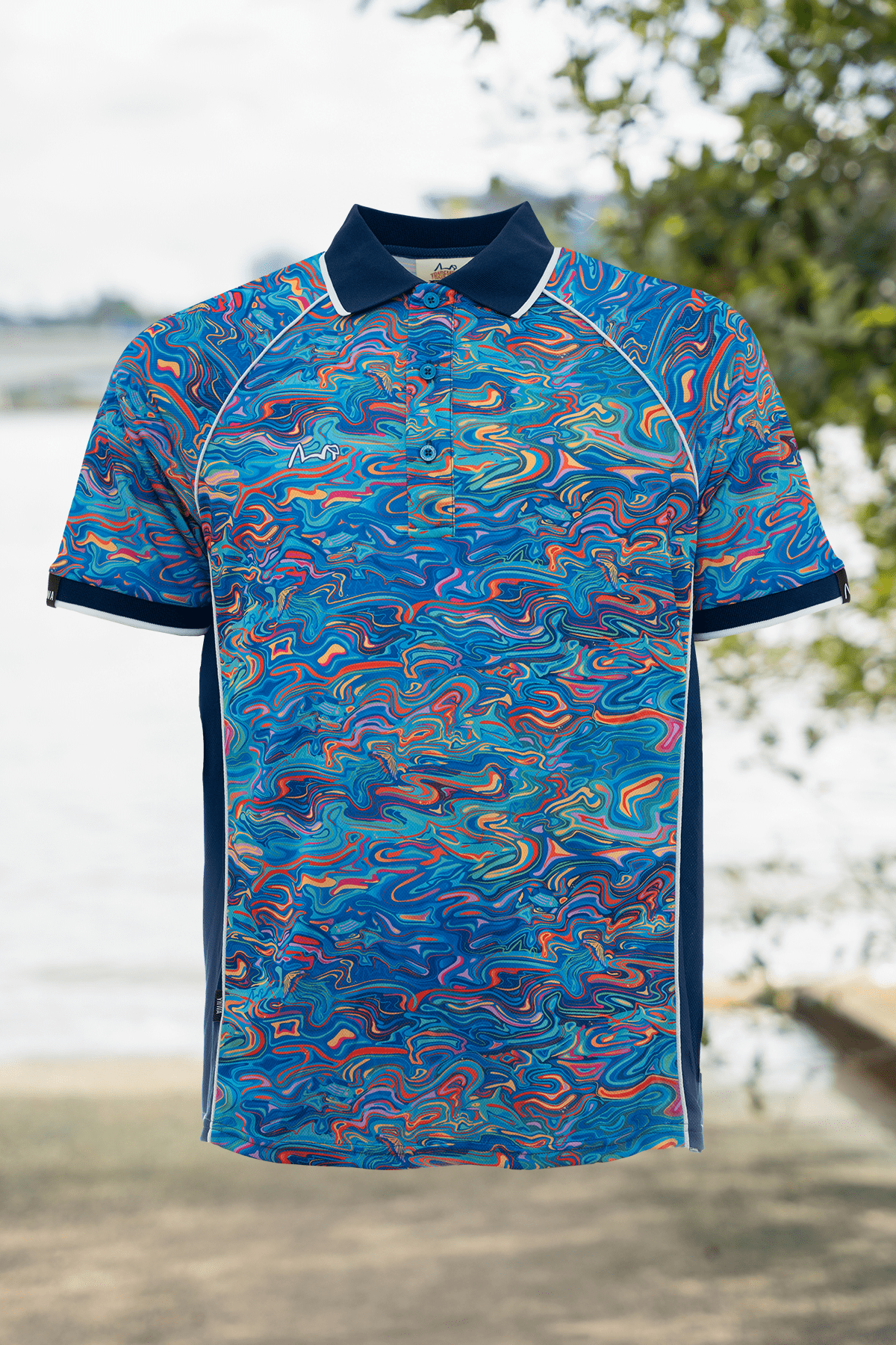 Unisex The Specific Ocean Short Sleeve Polo