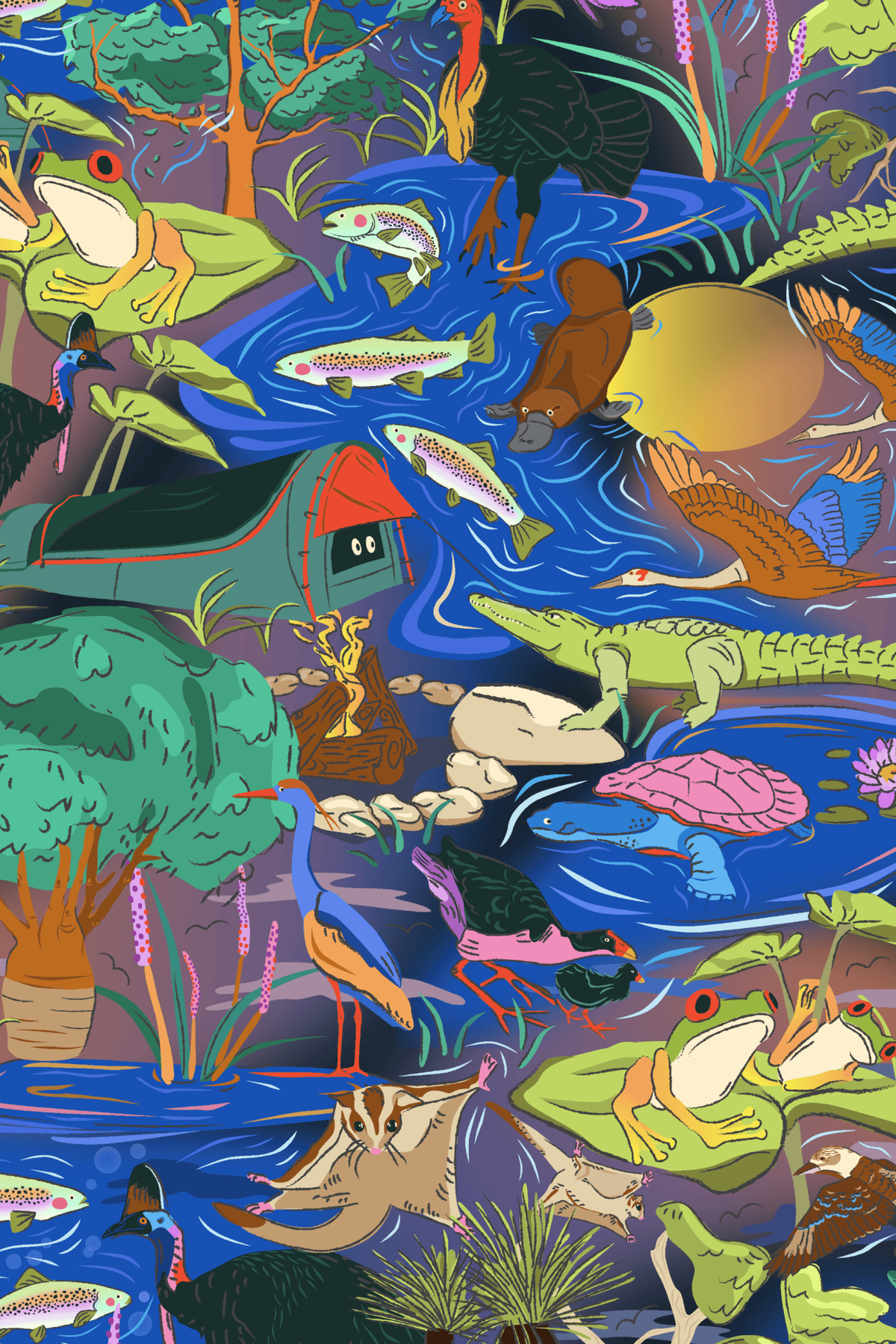 Kids Water You Looking At Work Shirt