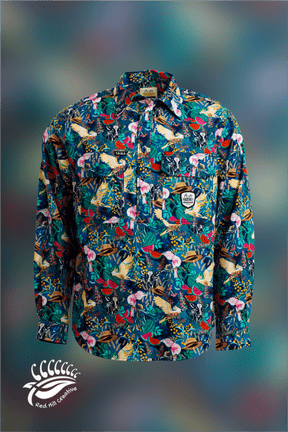 TradeMutt Custom Red Hill Creative "Cockies and Cowpats" Work Shirt Red Hill Creative "Cockies and Cowpats" Work Shirt