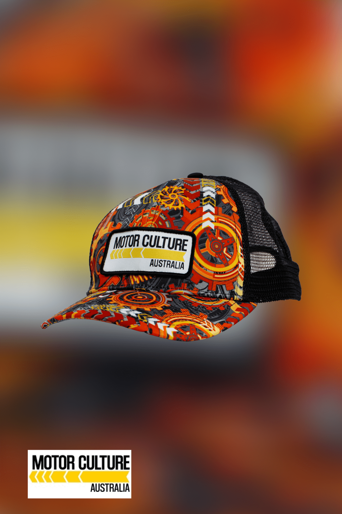 TradeMutt Custom Motor Culture "GearHeads" Trucker Cap Motor Culture "GearHeads" Trucker Cap