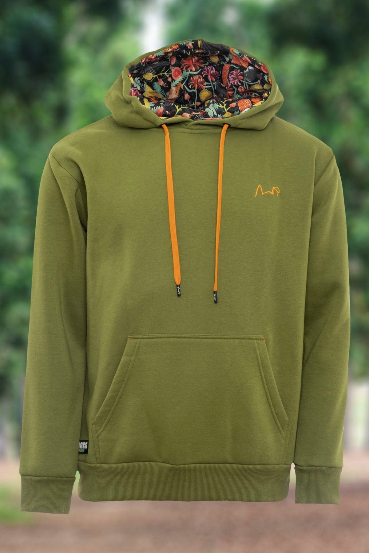 Swoopy Bois Pullover Hoodie - Olive