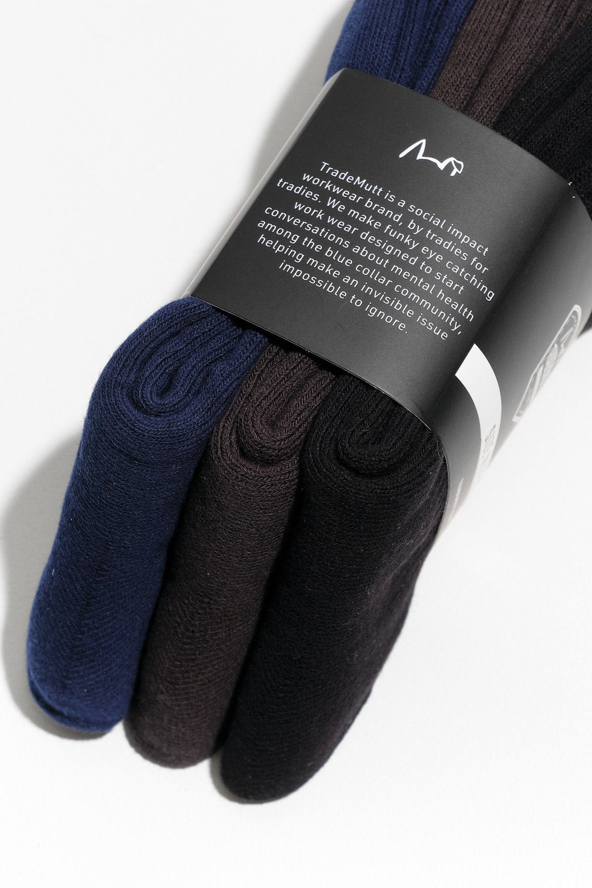 TradeMutt Footwear Everyday Crew Sock - 3 Pack Everyday Crew Sock - 3 Pack | TradeMutt Accessories 