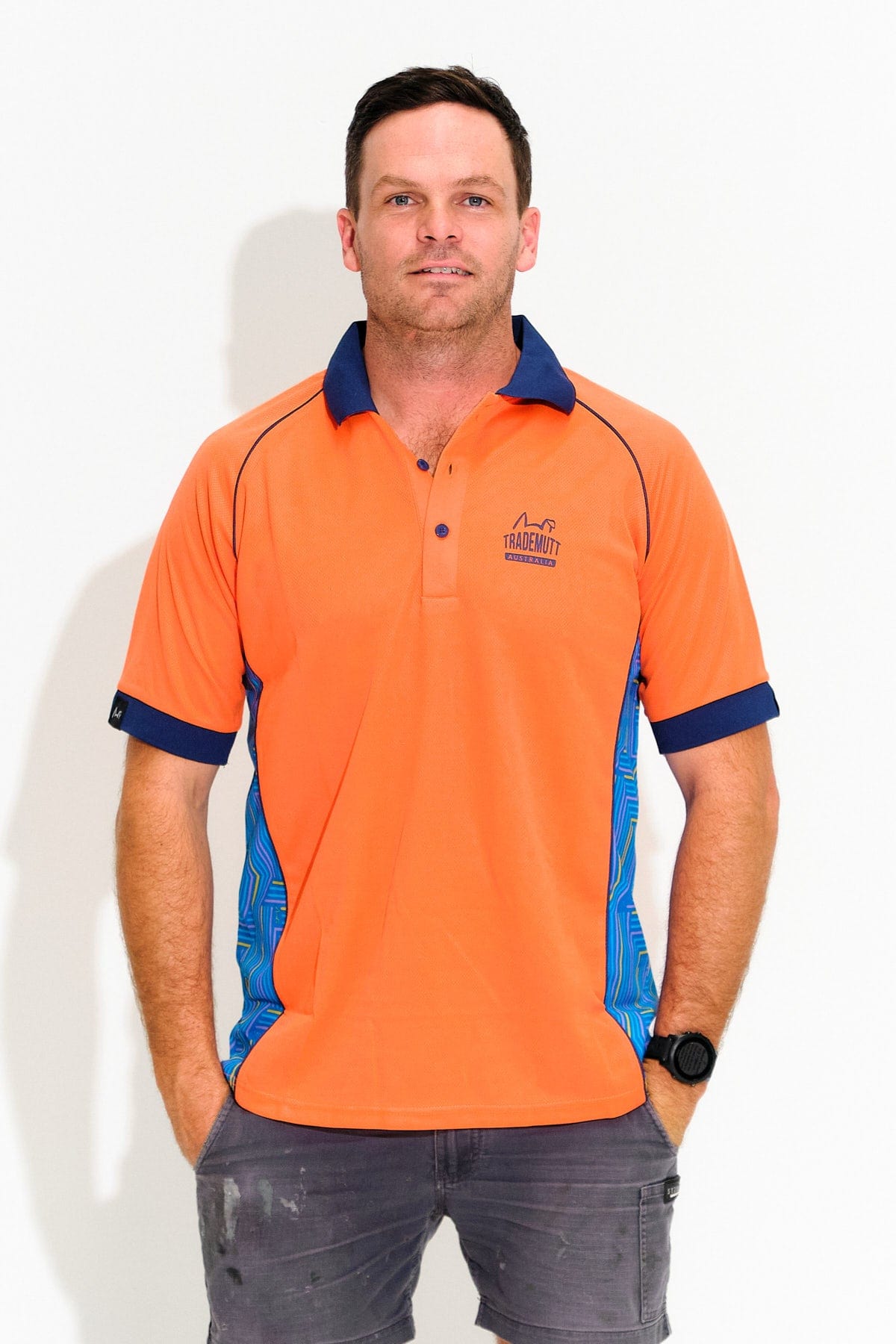 TradeMutt Polo Orange Navigator Polo Orange Navigator Polo