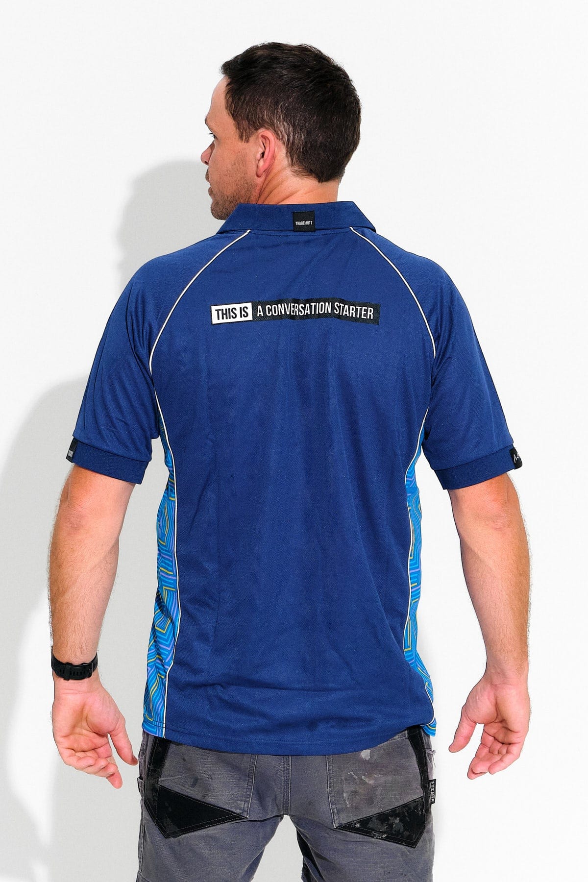 TradeMutt Navy Navigator Polo Navy Navigator Polo