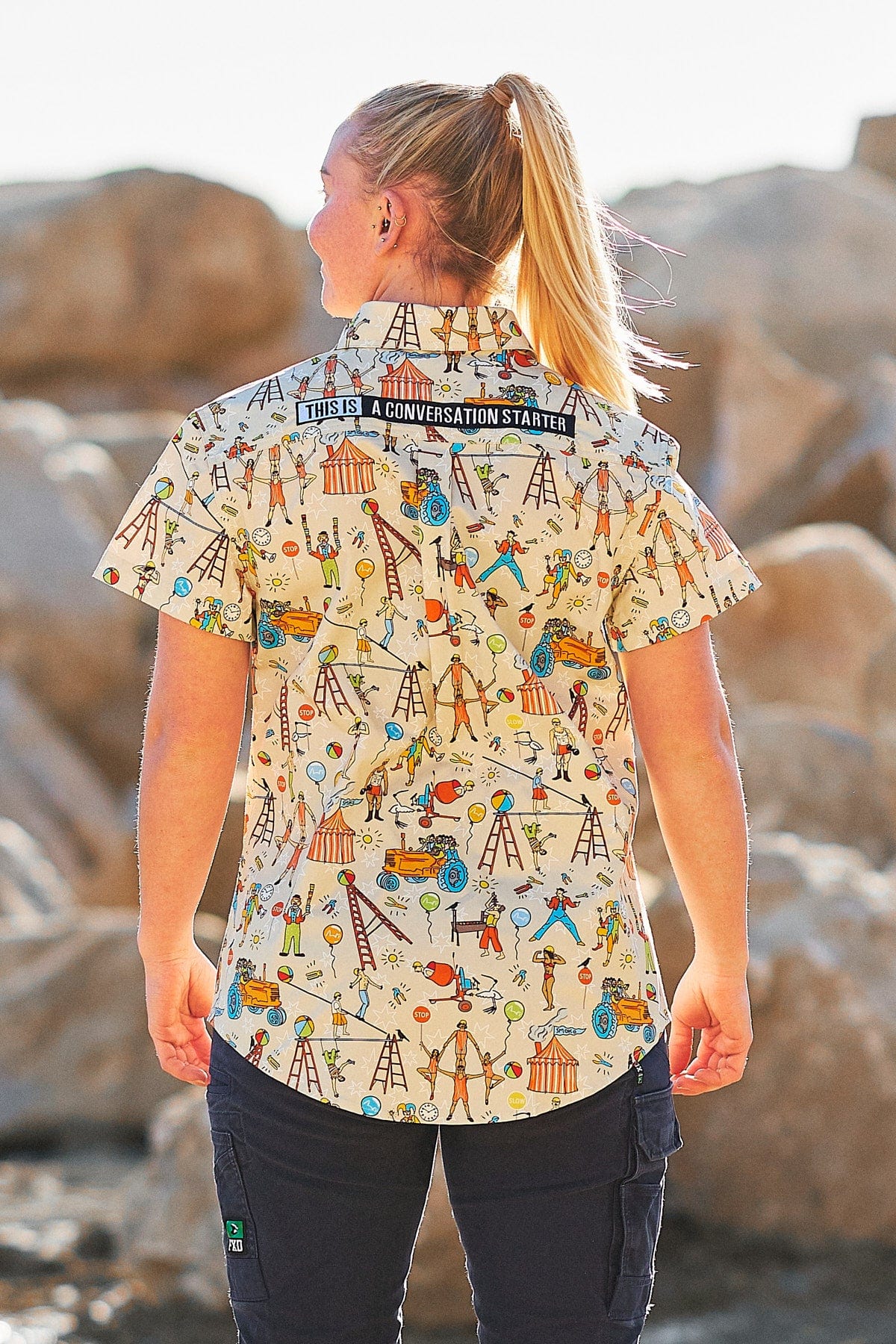TradeMutt Workshirt Women's Juggling Act S/S Workshirt Women's Juggling Act S/S Workshirt | TradeMutt Workshirts