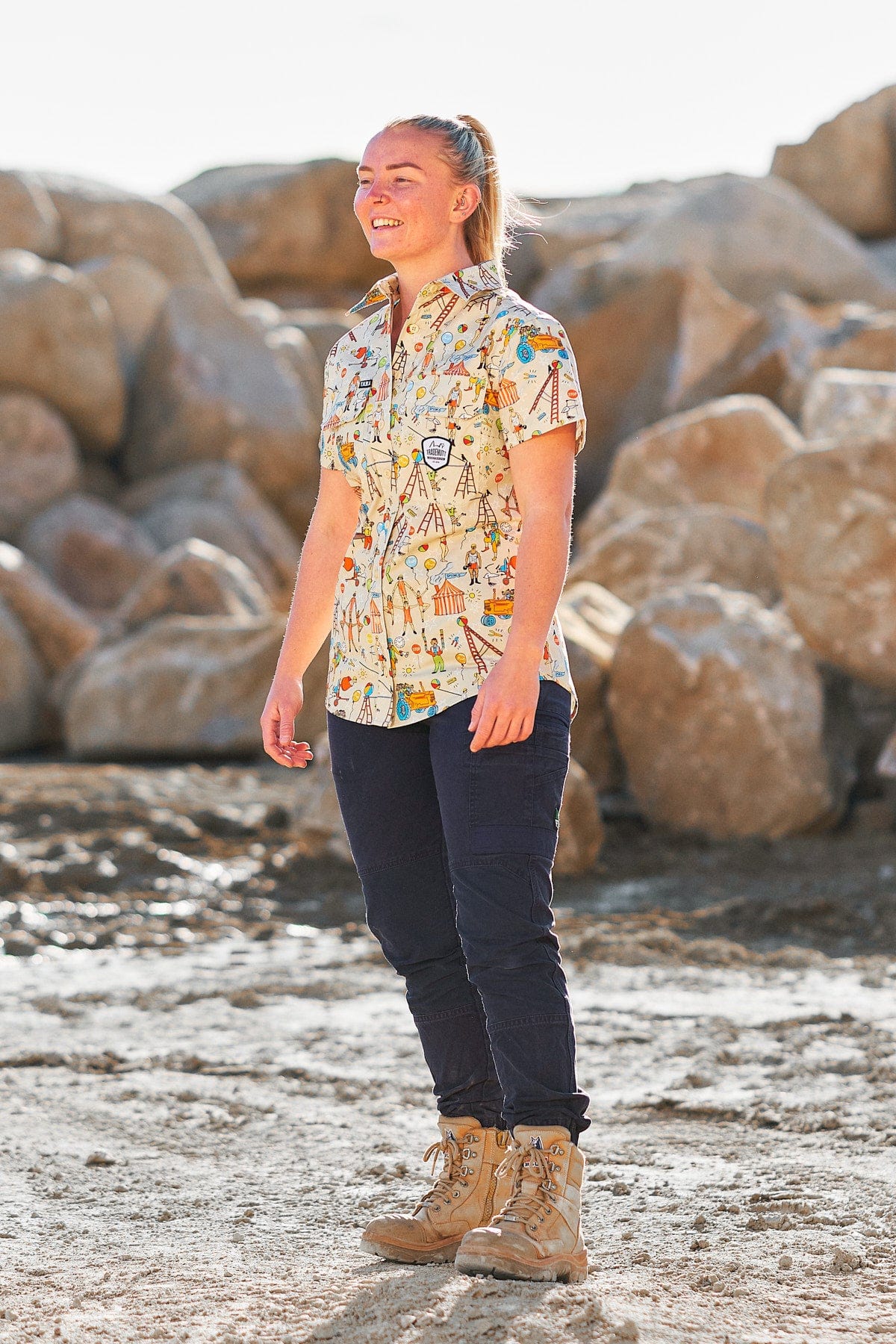TradeMutt Workshirt Women's Juggling Act S/S Workshirt Women's Juggling Act S/S Workshirt | TradeMutt Workshirts