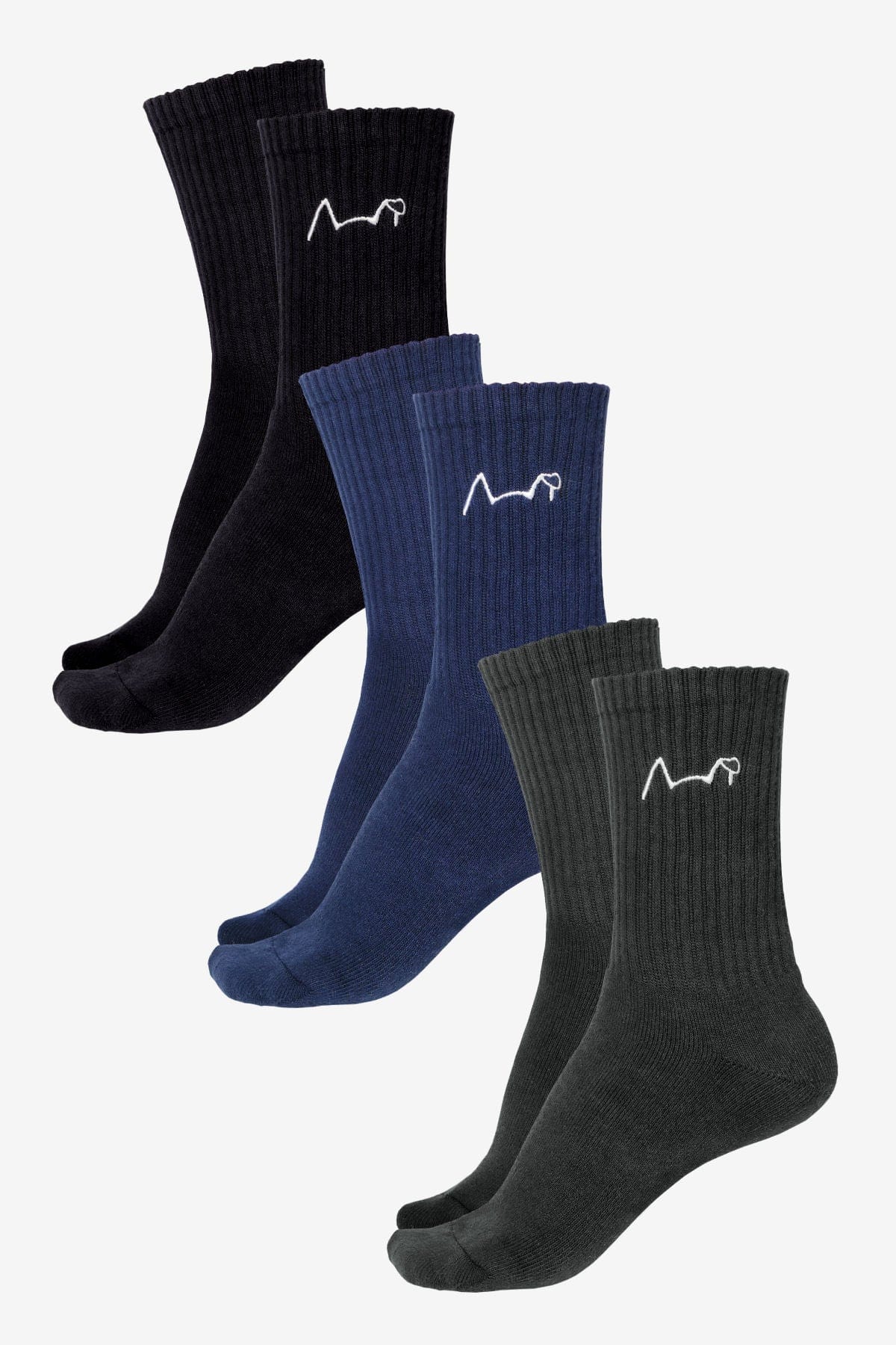 TradeMutt Footwear Everyday Crew Sock - 3 Pack Everyday Crew Sock - 3 Pack | TradeMutt Accessories 